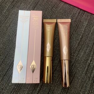 Charlotte Tilbury 2 Pillow Talk Beauty Light Wand Highlighter Goldgasm Pillowtal